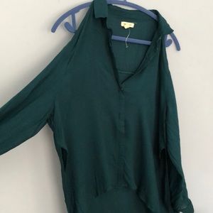 Cold shoulder blouse